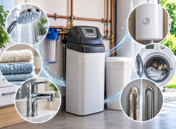 Une installation d'adoucisseur d'eau adaptée à votre habitation